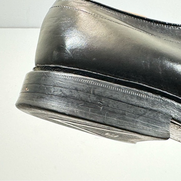 Allen Edmonds Black Leather Men's Dress Shoes - Picture 6 of 16